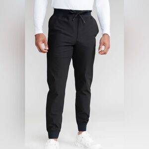 Rhoback Men’s 3XL Delta Performance Black Joggers Pants Pockets NWOT